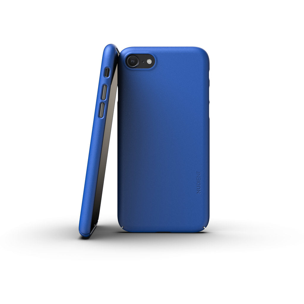 Nudient Thin Precise Case Apple iPhone 7/8/SE (2020/2022) V3 Blueprint Blue
