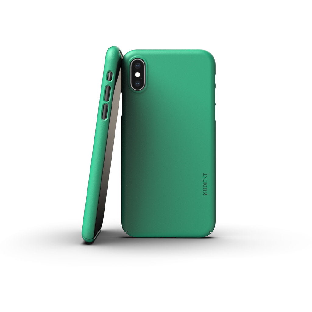 Nudient Thin Precise Case Apple iPhone XS V3 Conda Green