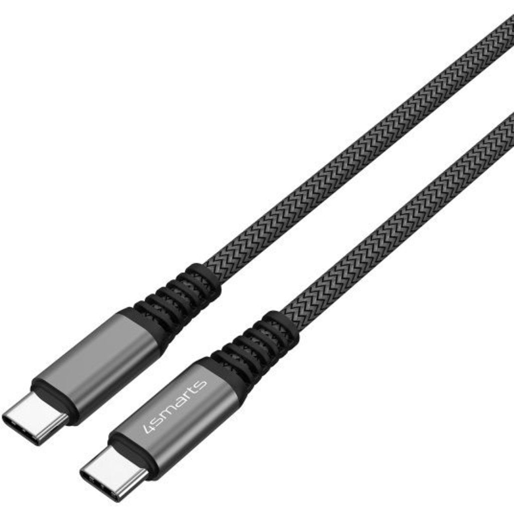 4Smarts USB-C to USB-C Cable PremiumCord 100W 1.5m Black