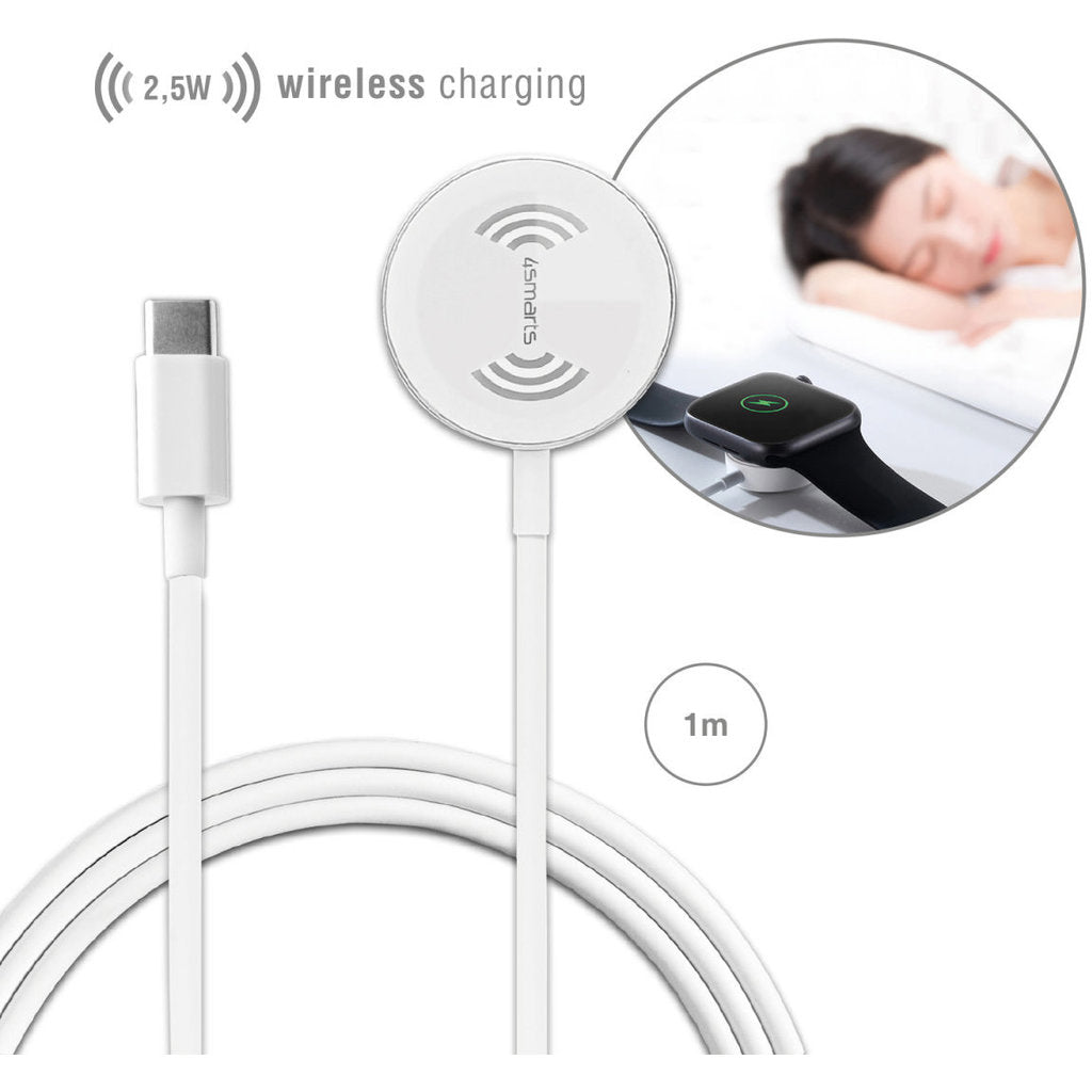 4SMarts Wireless Charger VoltBeam Mini 2,5W For Apple Watch White