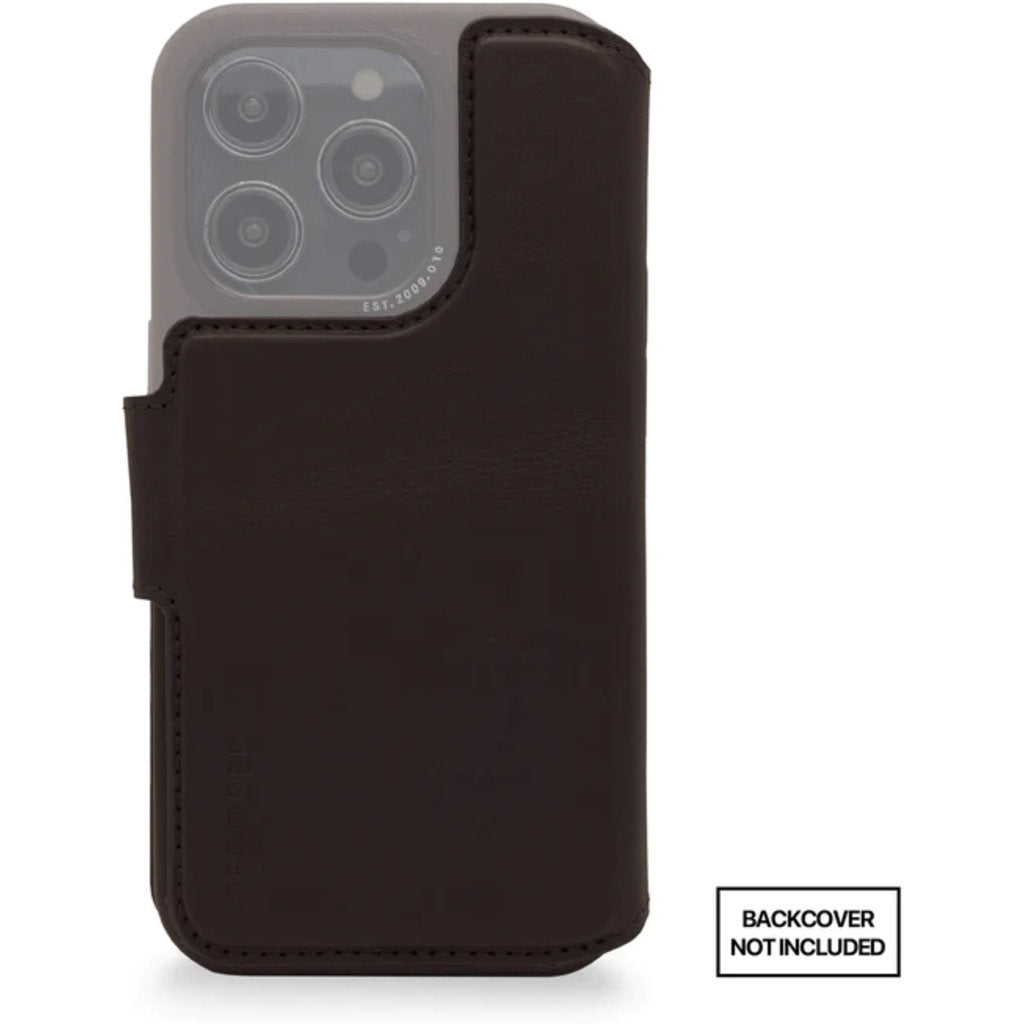 Decoded Leather MagSafe Modu Wallet for iPhone 6.7 Chocolate Brown