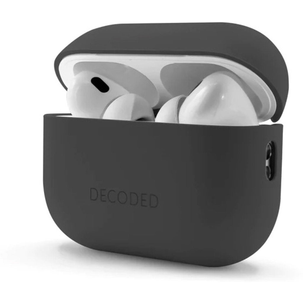 Decoded Silicone AirCase Apple Airpods Pro Charcoal