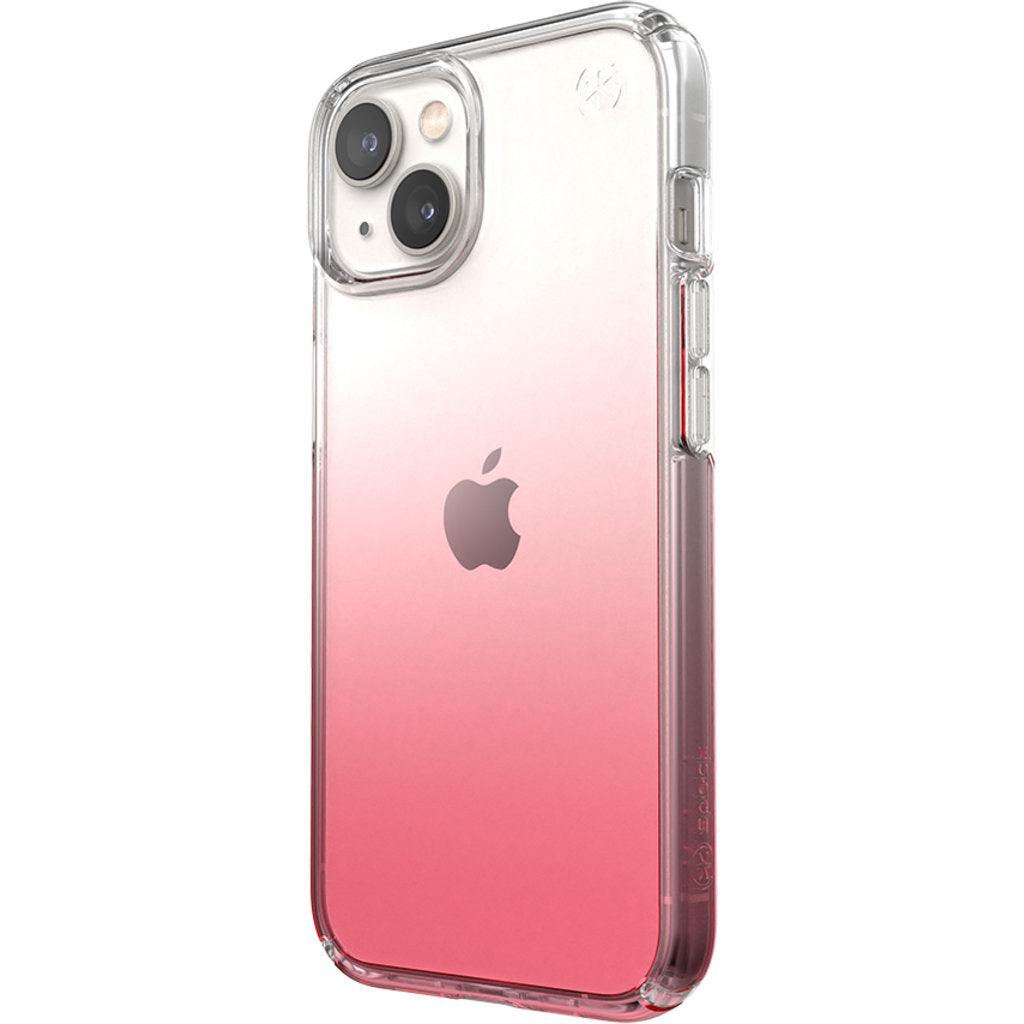 Speck Presidio Perfect Clear Ombre Apple iPhone 14 Vintage Rose - with Microban