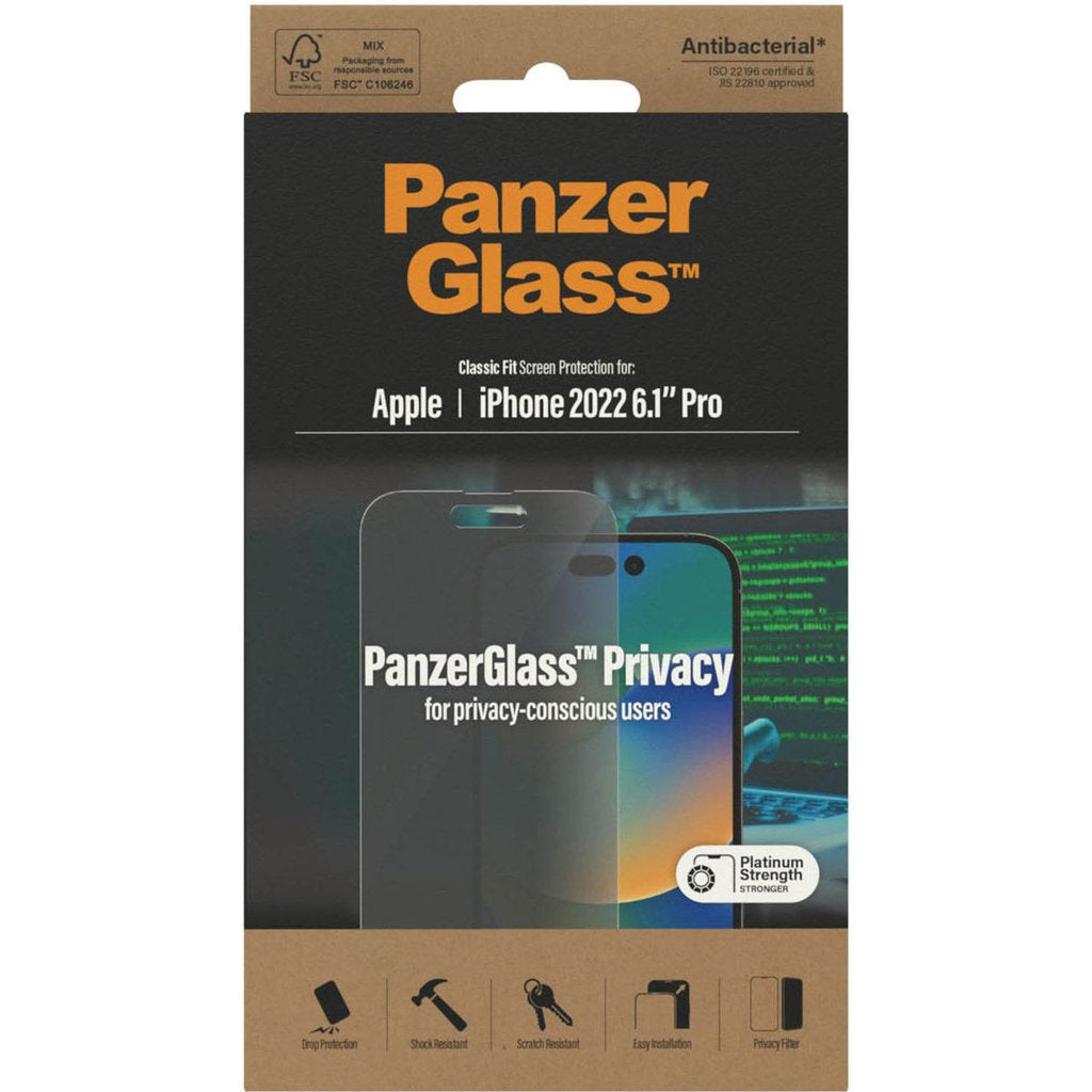 PanzerGlass Apple iPhone 14 Pro Privacy Glass