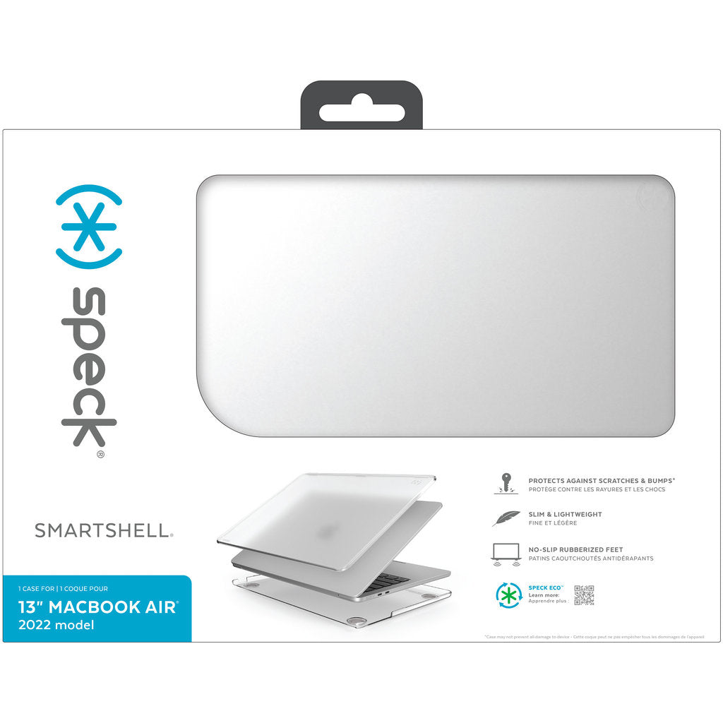 Speck Smartshell Macbook Air 13 M2 (2022) Clear