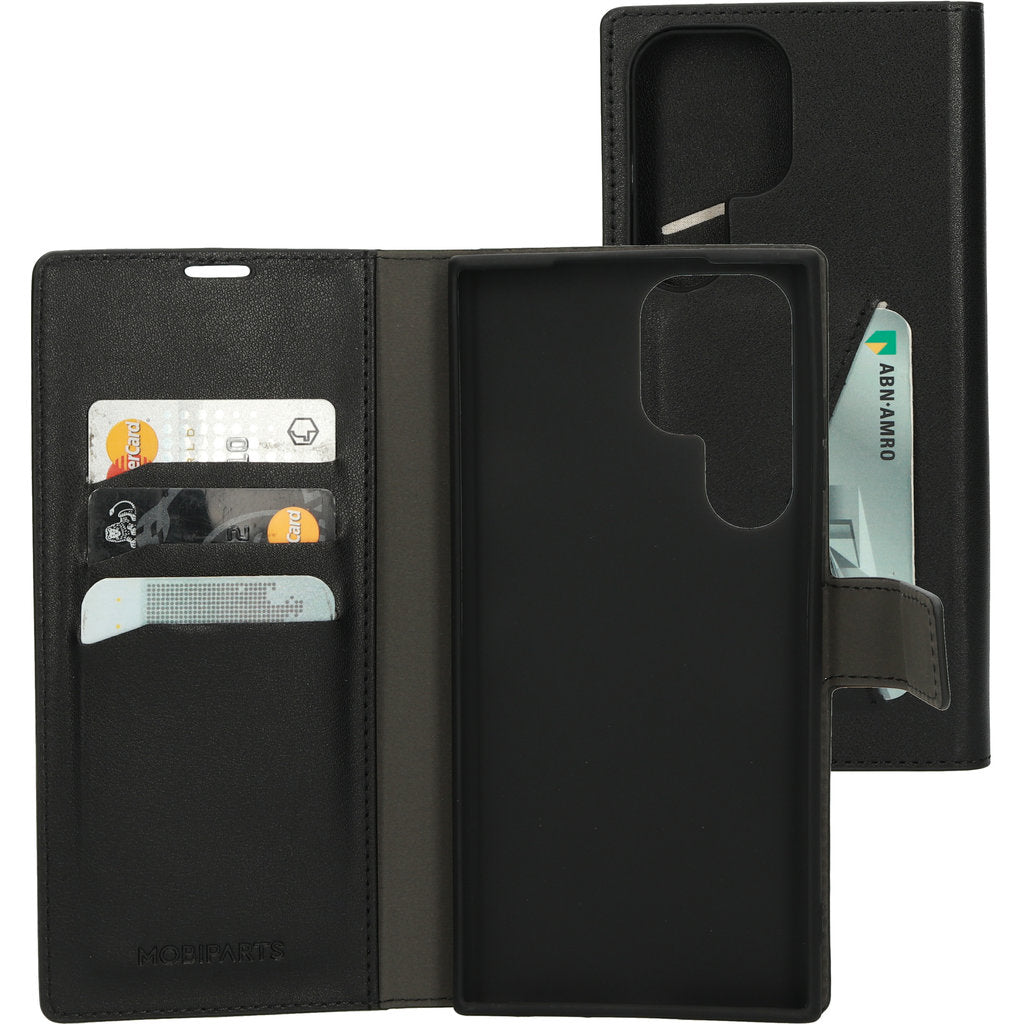 Mobiparts Classic Wallet Case Samsung Galaxy S23 Ultra (2023)  Black