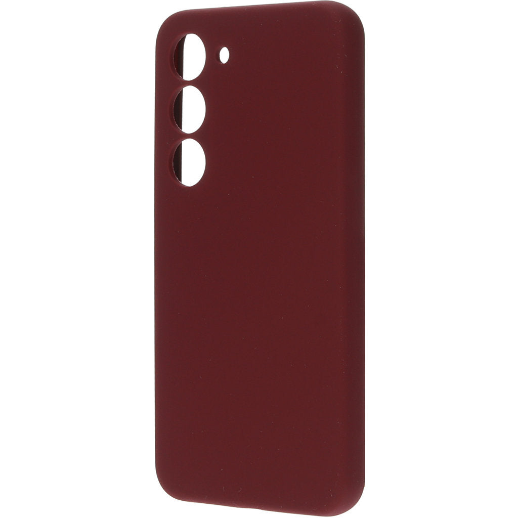 Mobiparts Silicone Cover Samsung Galaxy S23 (2023) Plum Red