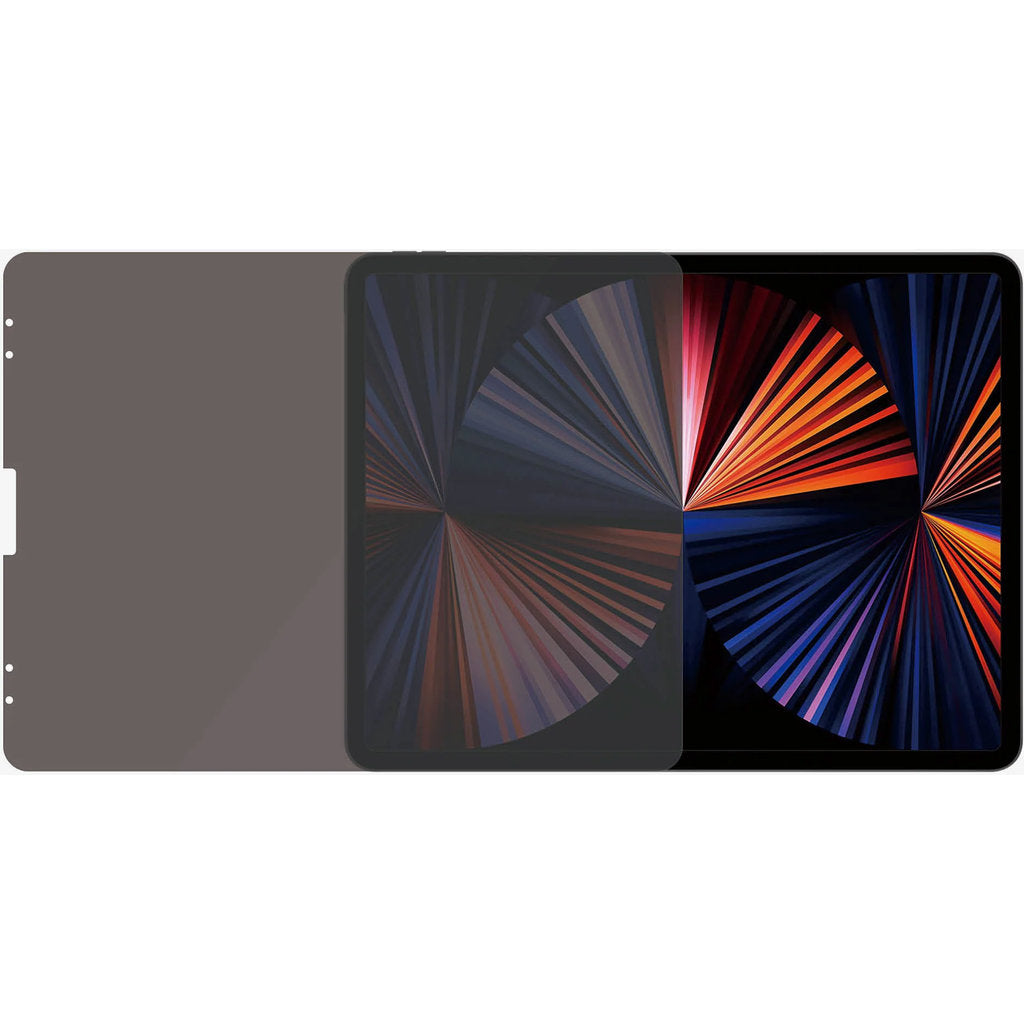 PanzerGlass Apple iPad Pro 12.9 (2018-2020-2021) PRIVACY Case Friendly - Anti-Bacterial - SUPER+ Glass
