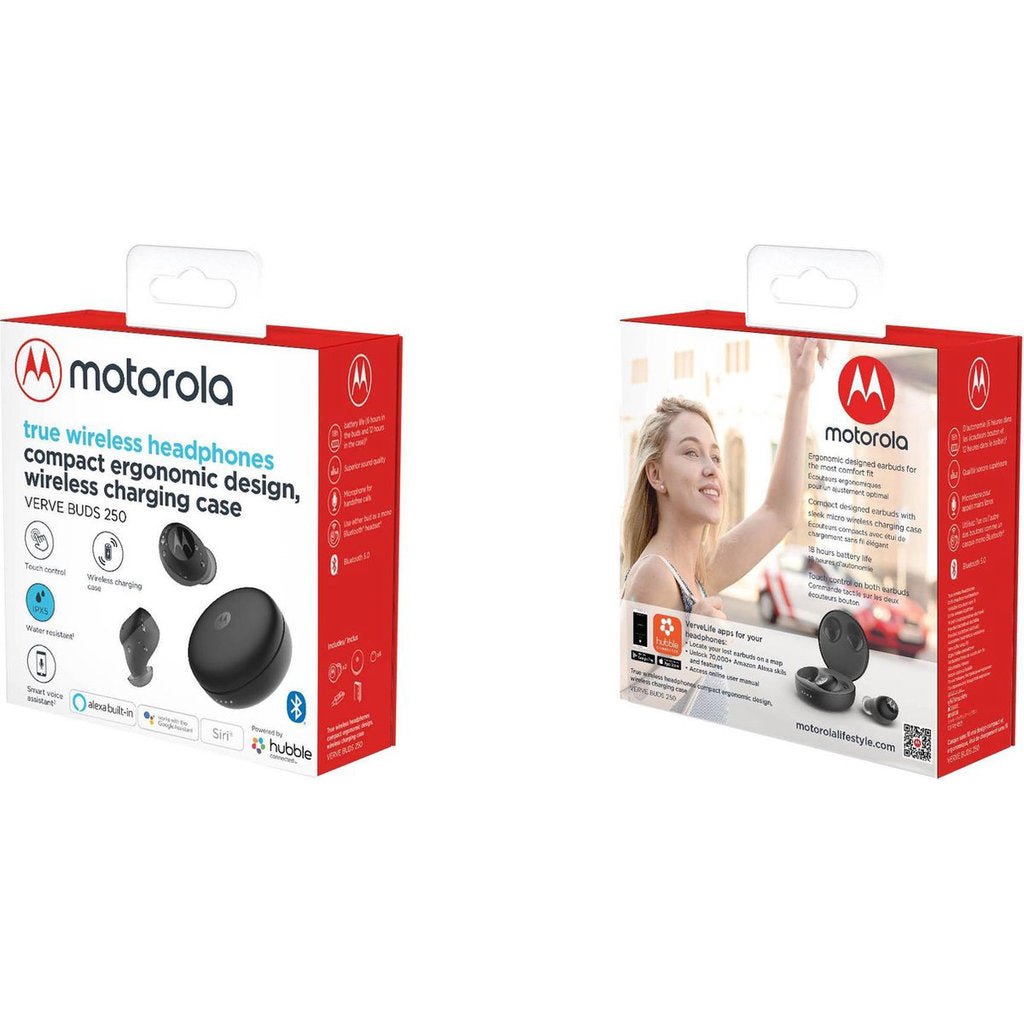 Motorola In-ear Vervebuds 250 TWS Black
