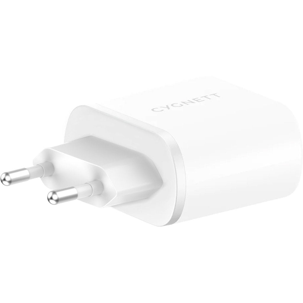 Cygnett Powerplus 35W Dual USB-C Charger White