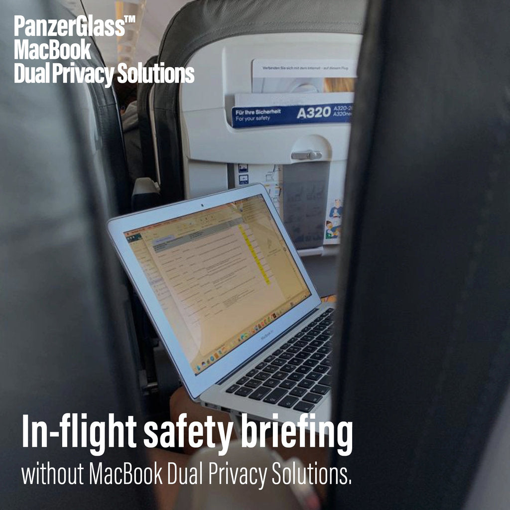 PanzerGlass Apple MacBook Pro/Air Dual Privacy Filter 15"