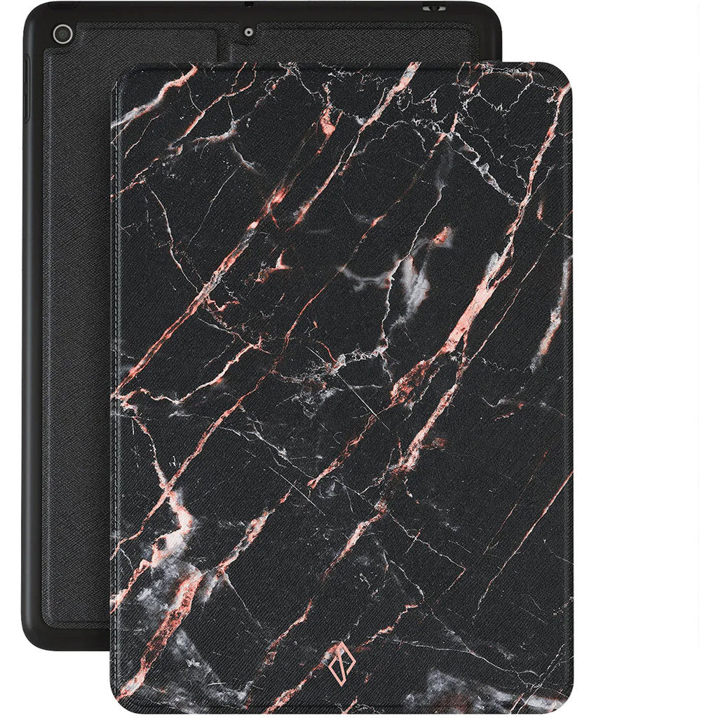 Burga Folio Case Apple iPad 10.2 - Ros Gold Marble