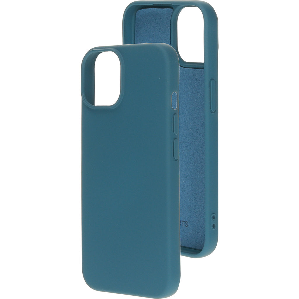 Mobiparts Silicone Cover Apple iPhone 15 Blueberry Blue