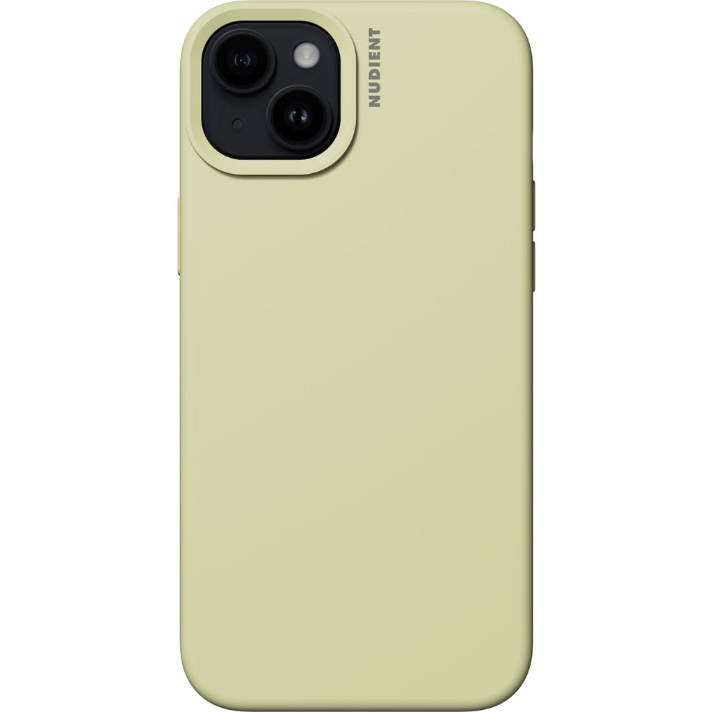 Nudient Base Case iPhone 15 Plus Pale Yellow