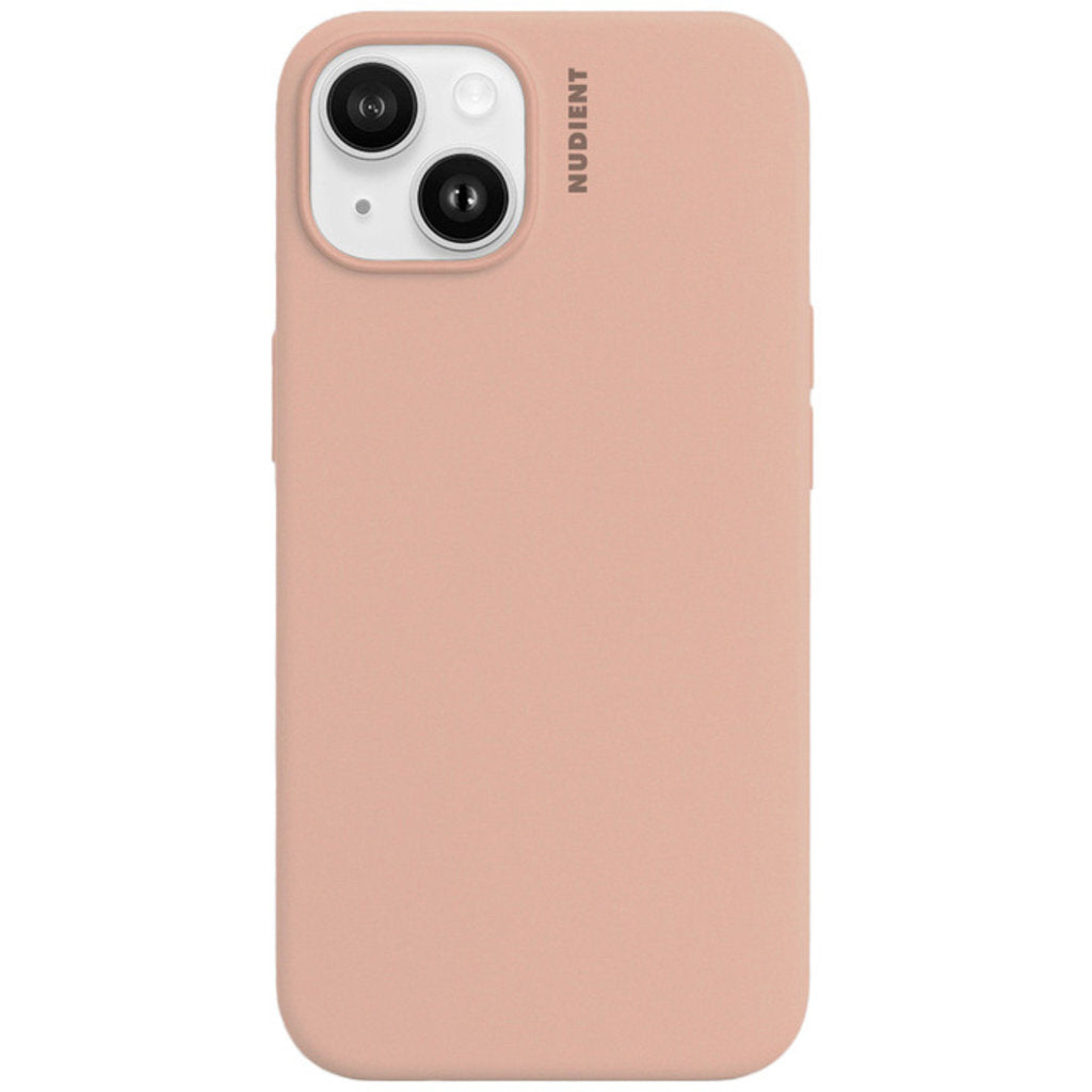 Nudient Base Case iPhone 14 Peach Orange