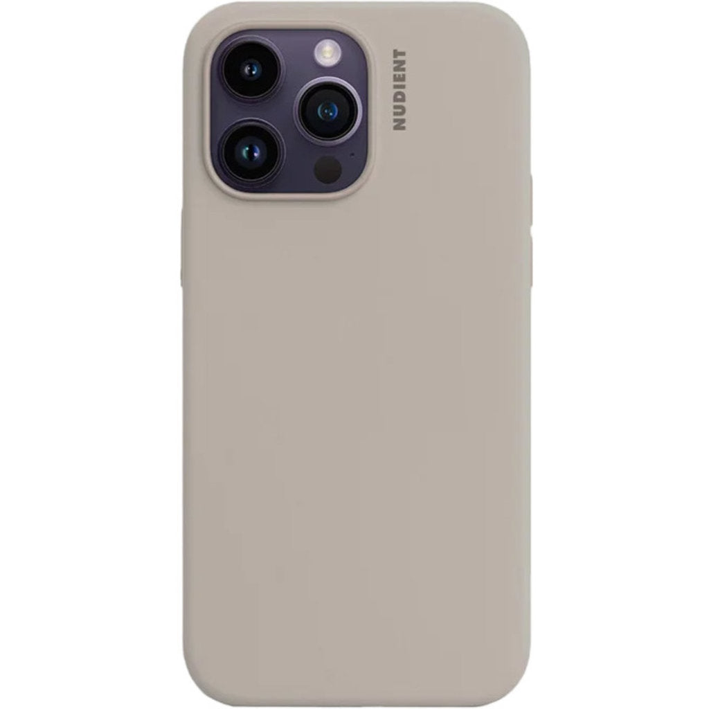 Nudient Base Case iPhone 14 Pro Stone Beige