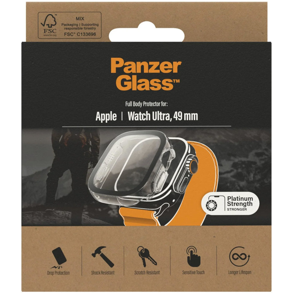 PanzerGlass Full Body Apple Watch Ultra 49 mm - Clear