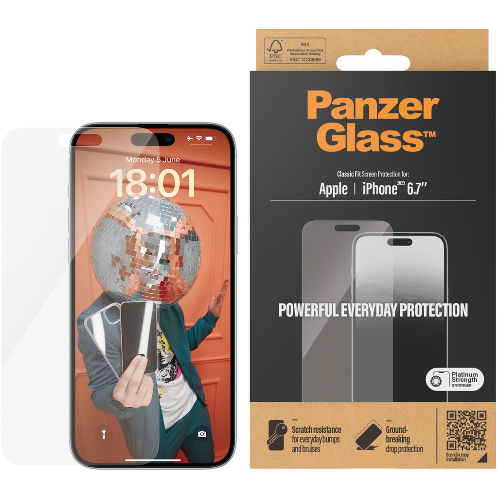 Panzerglass Apple iPhone 15 Plus - Super+ Glass