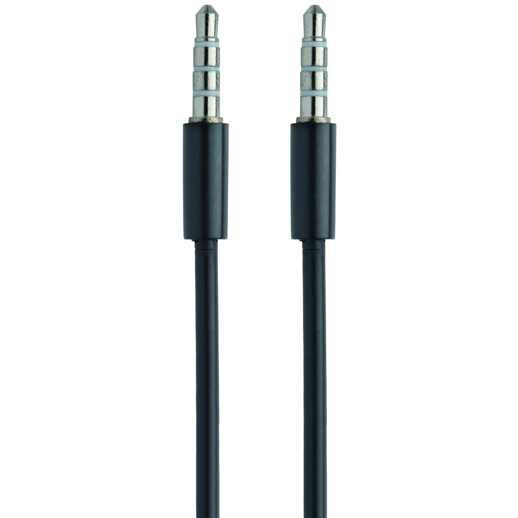 Mobiparts AUX Cable 3.5 mm to 3.5 mm Black (1 meter)