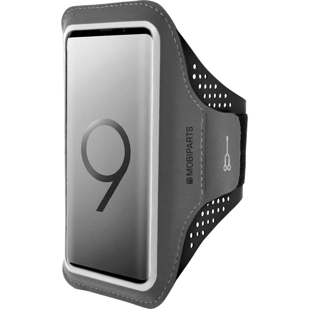 Mobiparts Comfort Fit Sport Armband Samsung Galaxy S9 Black