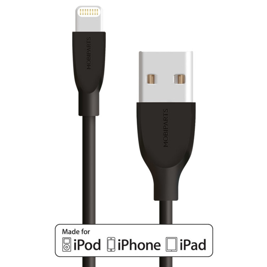 Mobiparts Apple Lightning to USB Cable 2A 1m Black