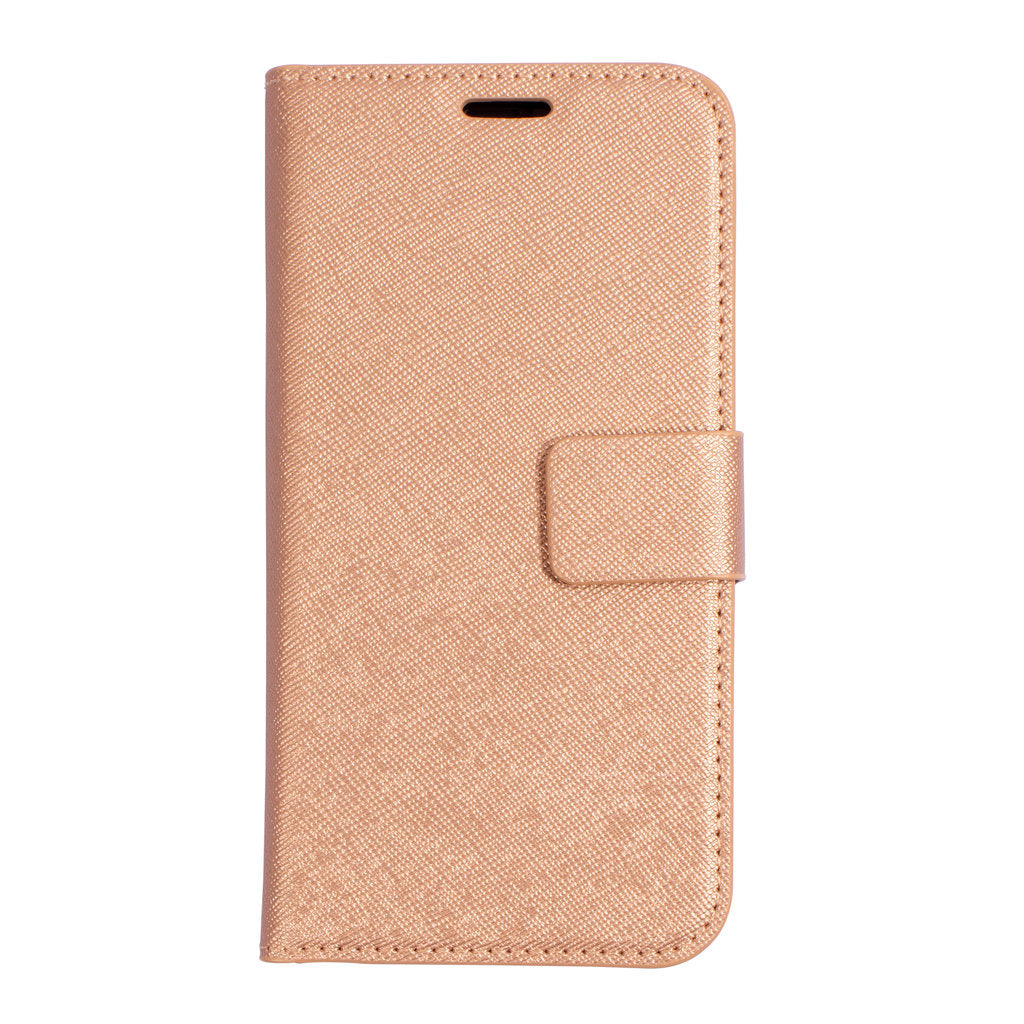 Mobiparts Saffiano Wallet Case Apple iPhone X/XS Copper