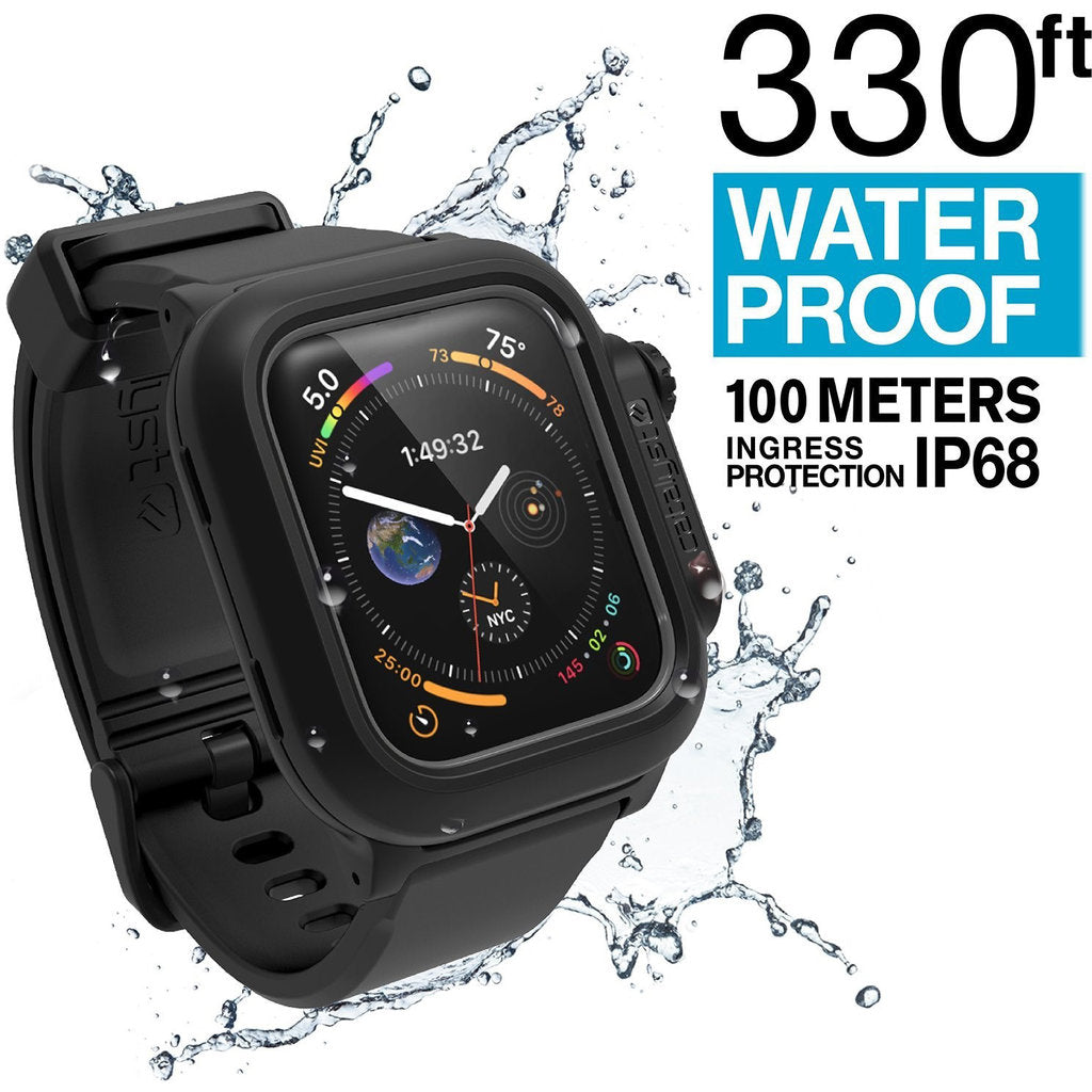 Catalyst Waterproof Case Apple Watch Series 4/5/6/SE 44mm Black