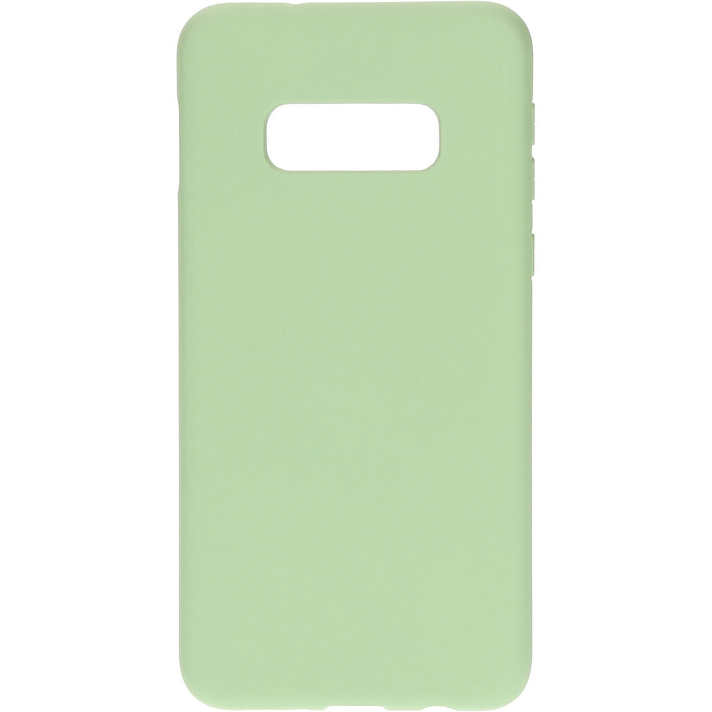 Mobiparts Silicone Cover Samsung Galaxy S10e Pistache Green