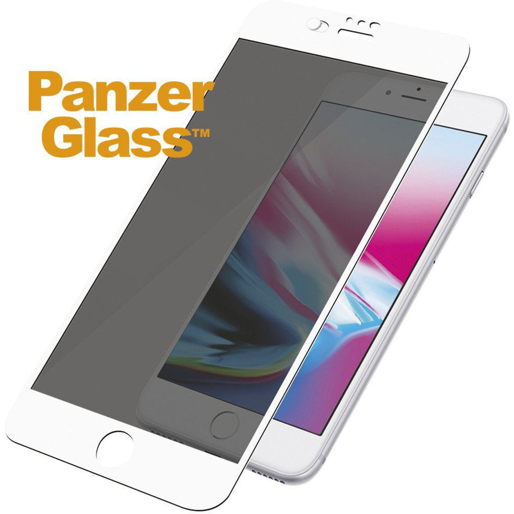 PanzerGlass Apple iPhone 6/6S/7/8/SE (2020/2022) CF CamSlider White Privacy Glass