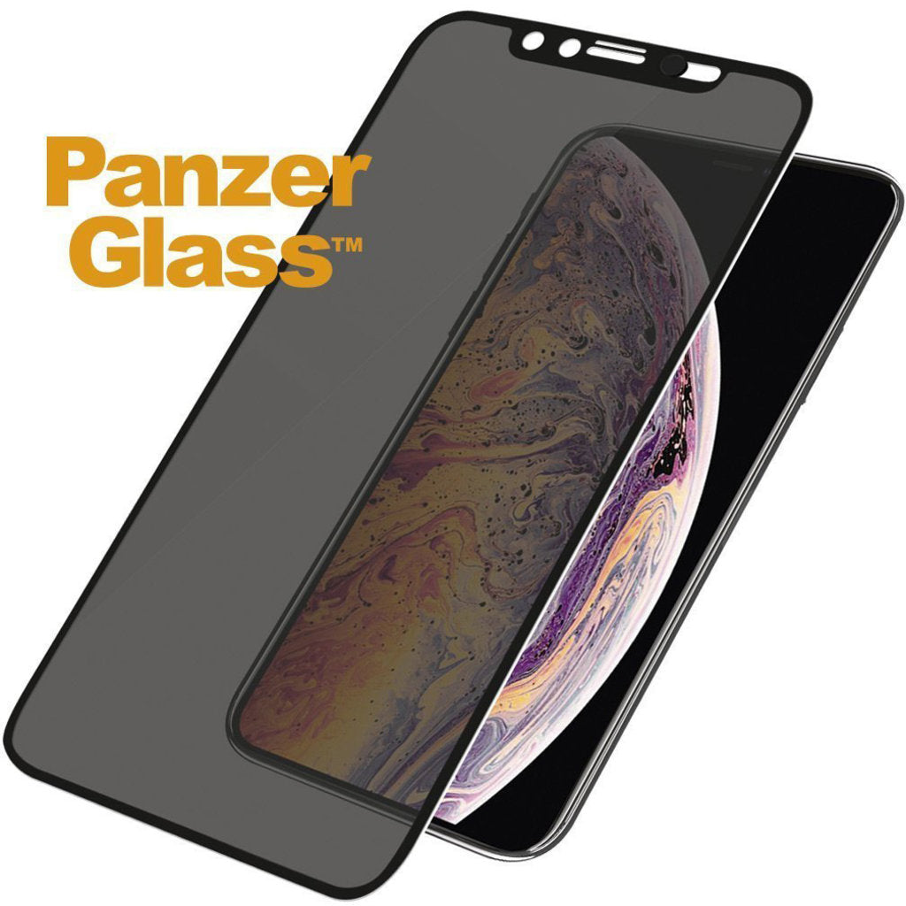 PanzerGlass Apple iPhone XS-Max CF CamSlider Privacy Black SUPER + Glass