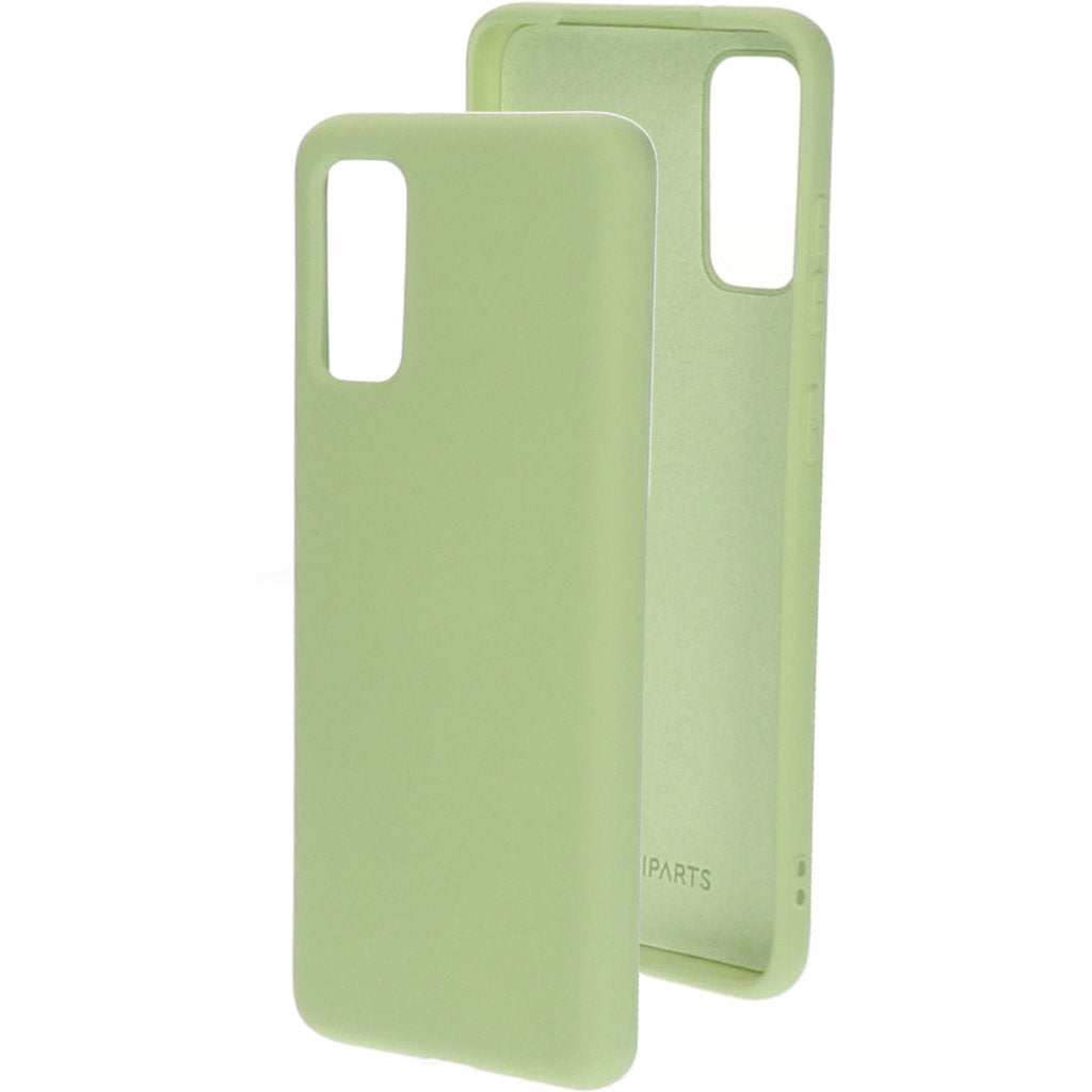 Mobiparts Silicone Cover Samsung Galaxy S20 4G/5G Pistache Green