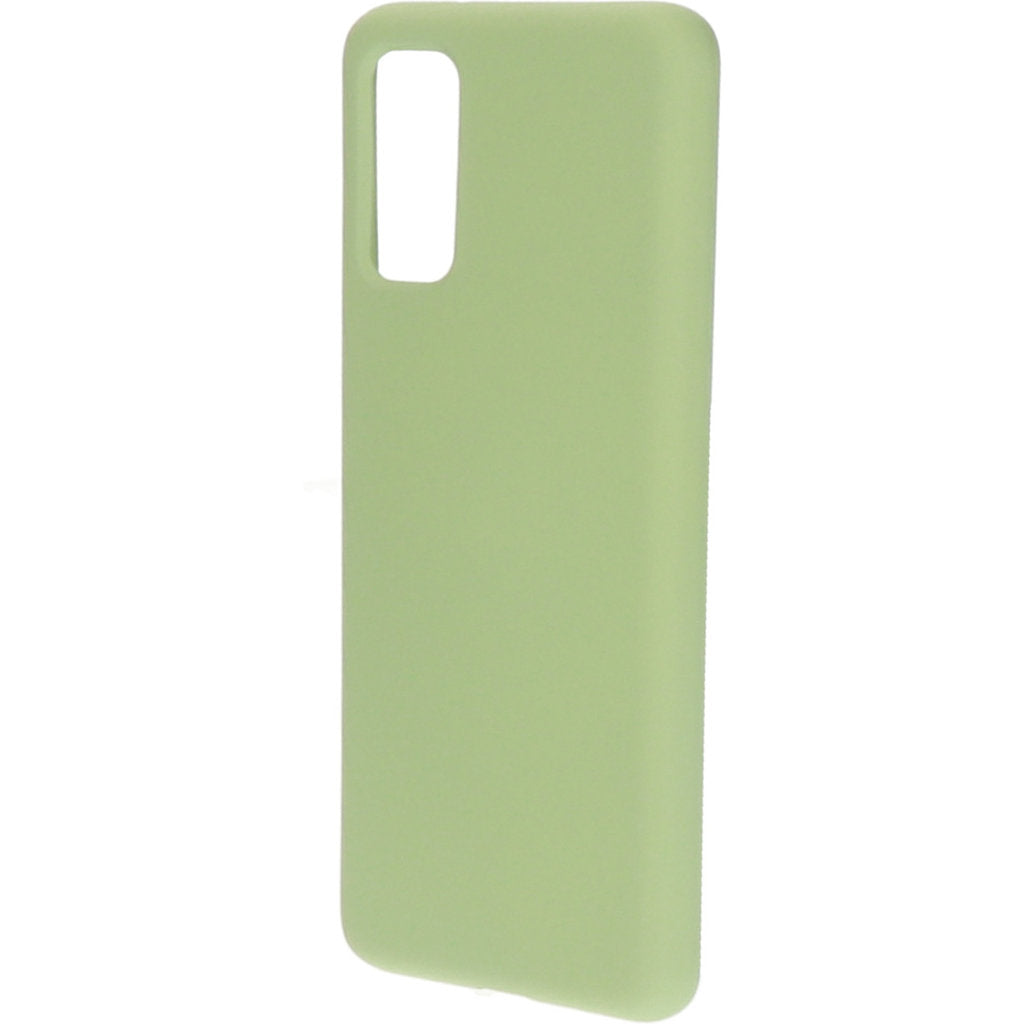 Mobiparts Silicone Cover Samsung Galaxy S20 4G/5G Pistache Green