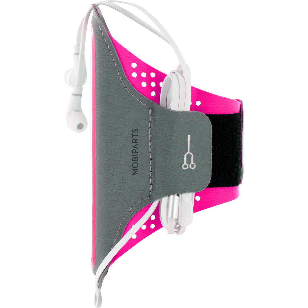 Mobiparts Comfort Fit Sport Armband Samsung Galaxy S20 Ultra 4G/5G Neon Pink