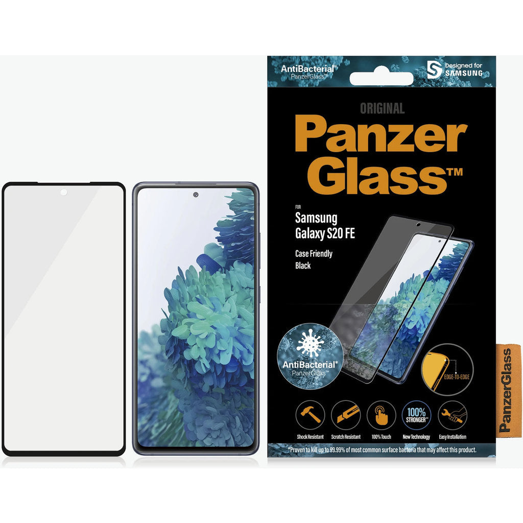 PanzerGlass Samsung Galaxy S20 FE (2020) Black CF Super+ Glass