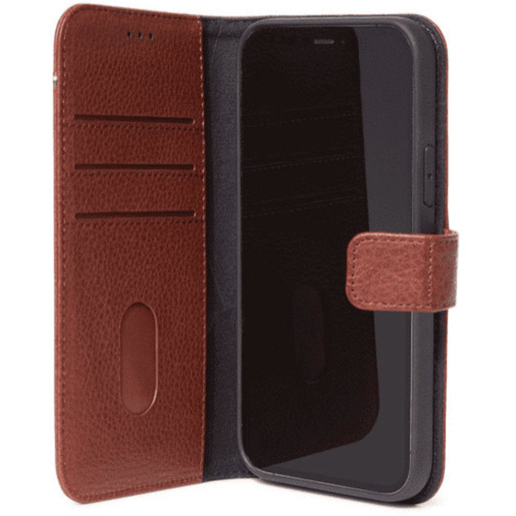 Decoded Leather Detachable Wallet Apple iPhone 12 Mini Brown