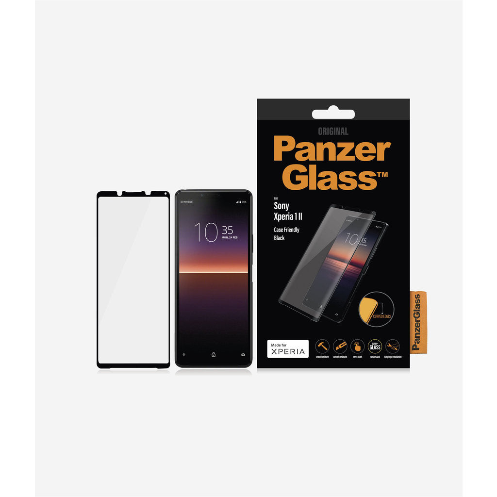 PanzerGlass Sony Xperia 1 II Black CF Super+ Glass