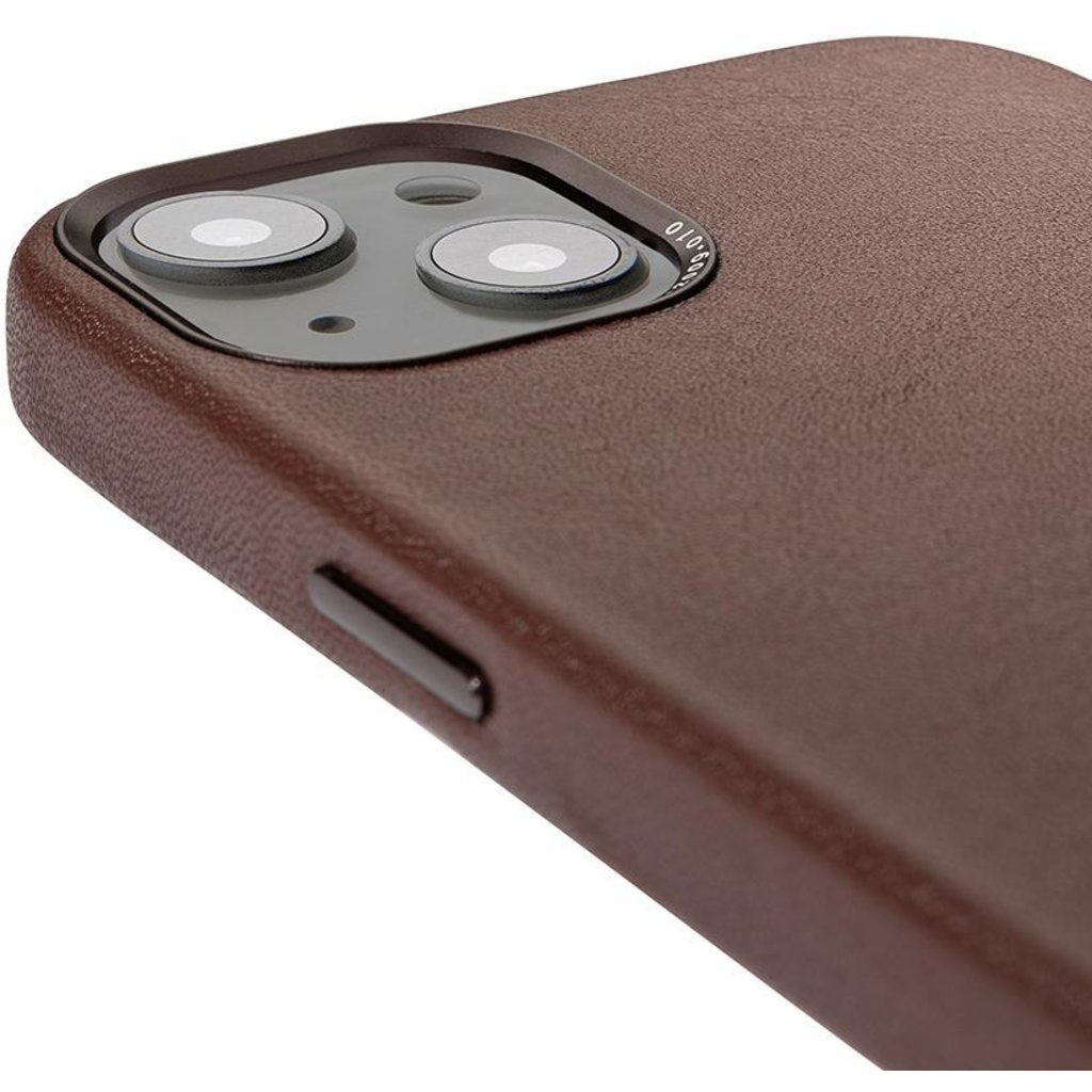 Decoded Leather Backcover Apple iPhone 13 Chocolate Brown