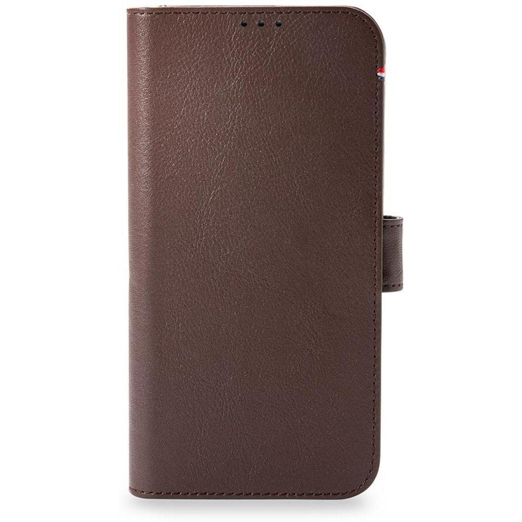 Decoded Leather Detachable Wallet Apple iPhone 13 Chocolate Brown