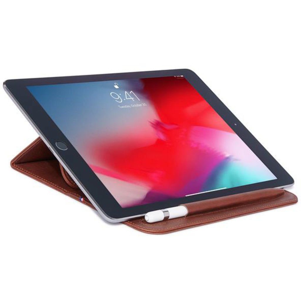 Decoded Leather Foldable Sleeve Apple iPad up to 11 inch Brown Oak