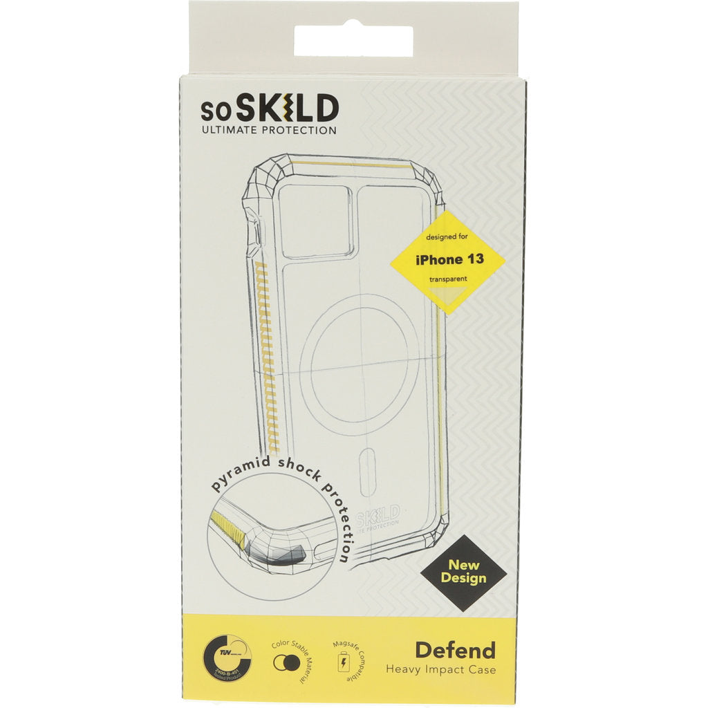 SoSkild Apple iPhone 13 Magsafe Compatible Defend Case Transparent