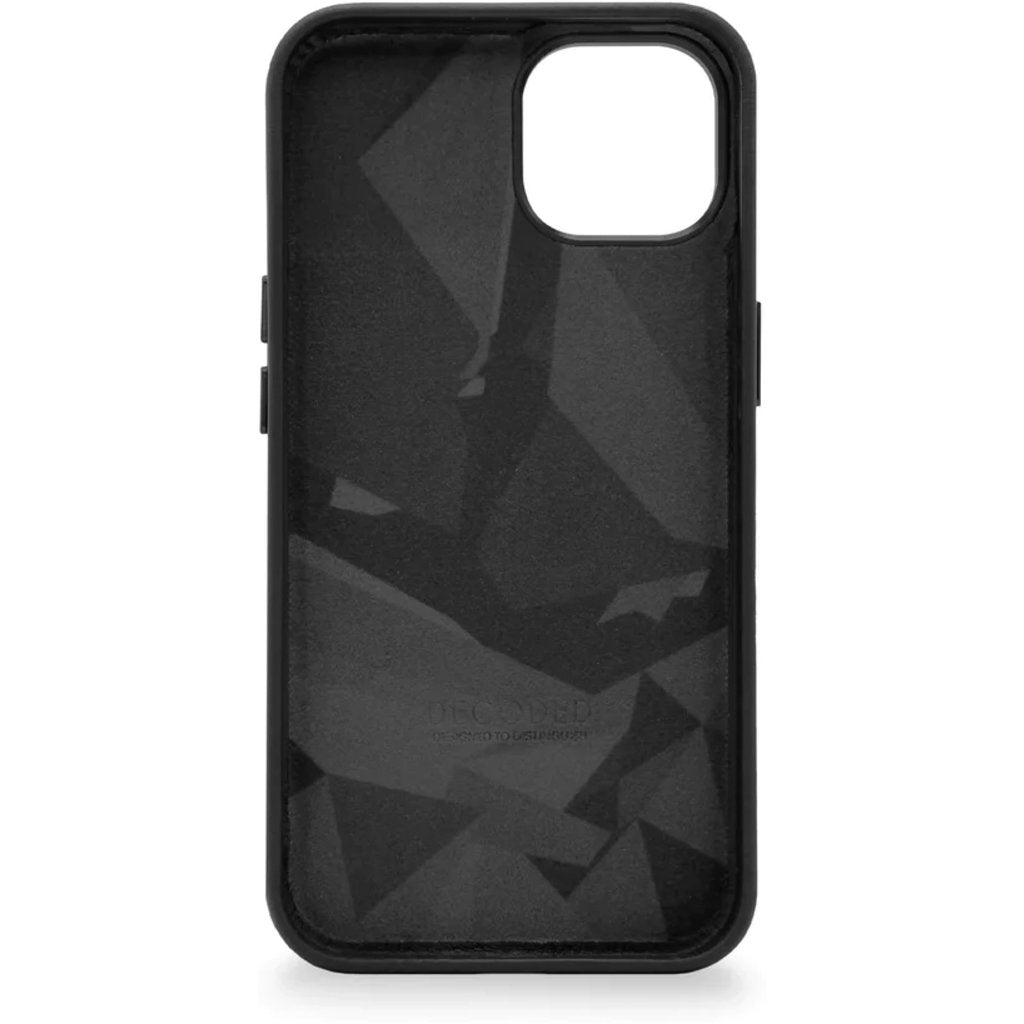 Decoded Leather Backcover Apple iPhone 14 Black