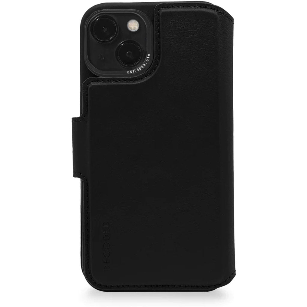 Decoded Leather Detachable Wallet Apple iPhone 14 Black