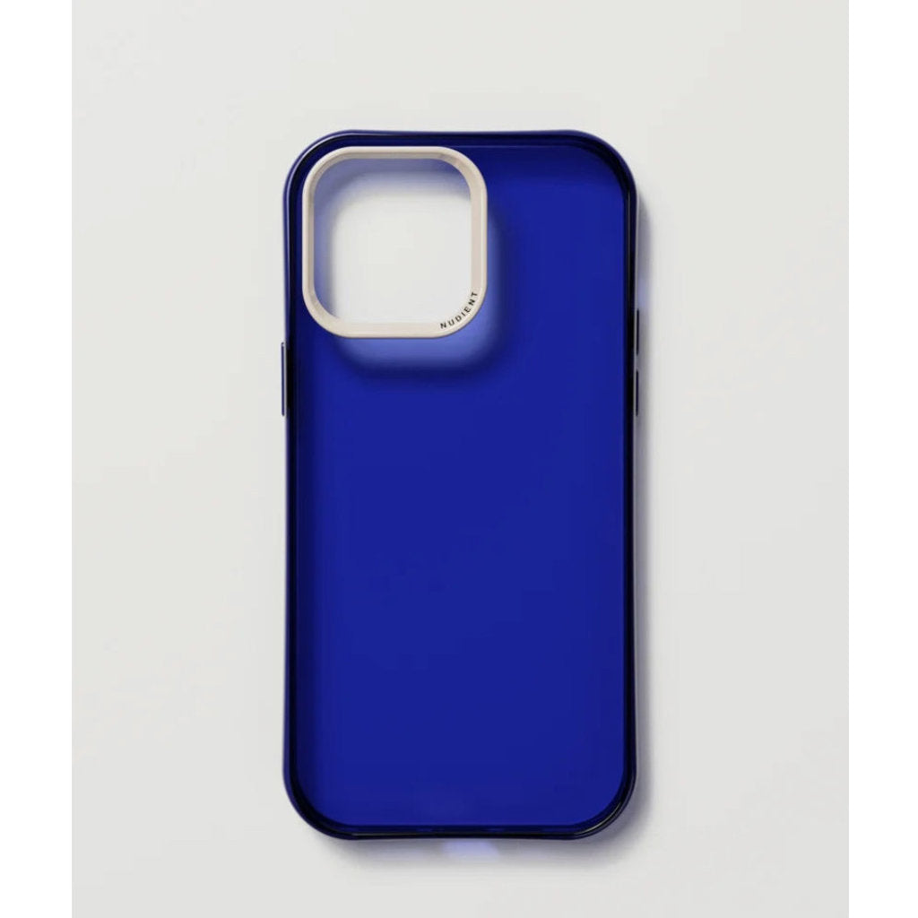 Nudient Form Case Apple iPhone 14 Pro Max Clear Blue