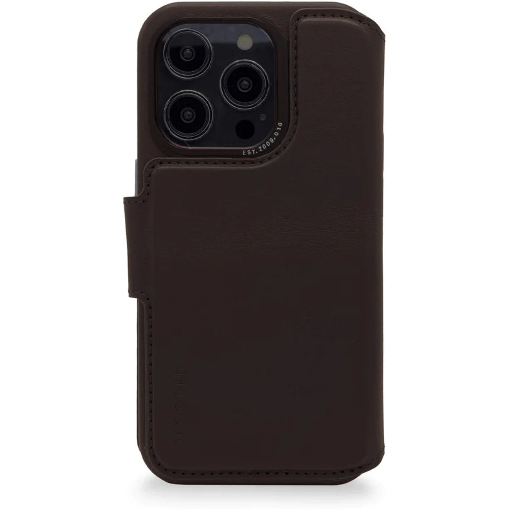 Decoded Leather Detachable Wallet Apple iPhone 14 Pro Chocolate Brown