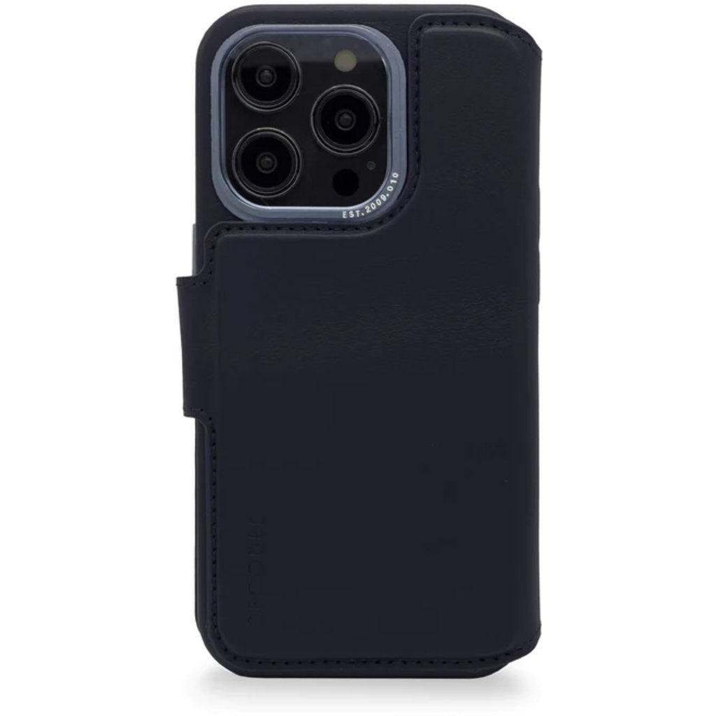 Decoded Leather Detachable Wallet Apple iPhone 14 Pro Navy