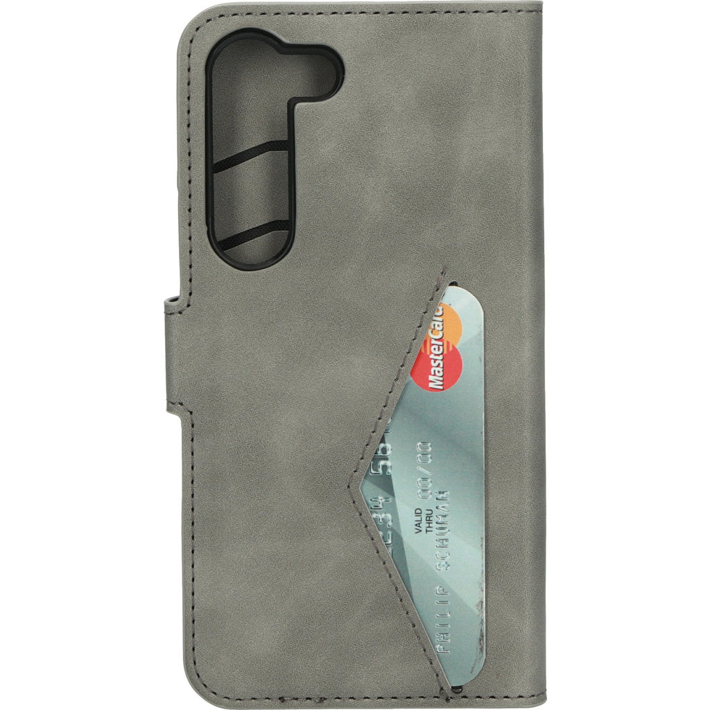 Mobiparts Classic Wallet Case Samsung Galaxy S23 (2023) Granite Grey