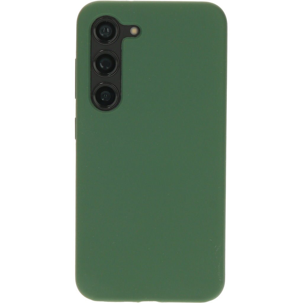 Mobiparts Silicone Cover Samsung Galaxy S23 Forest Green