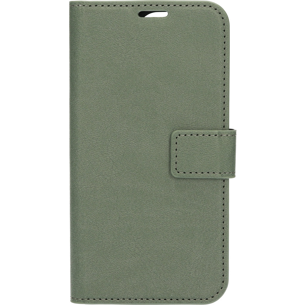 Mobiparts Classic Wallet Case Apple iPhone 15 Pro Stone Green