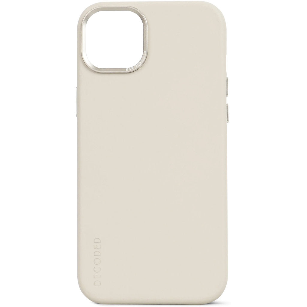 Decoded Leather Backcover Apple iPhone 15 Clay