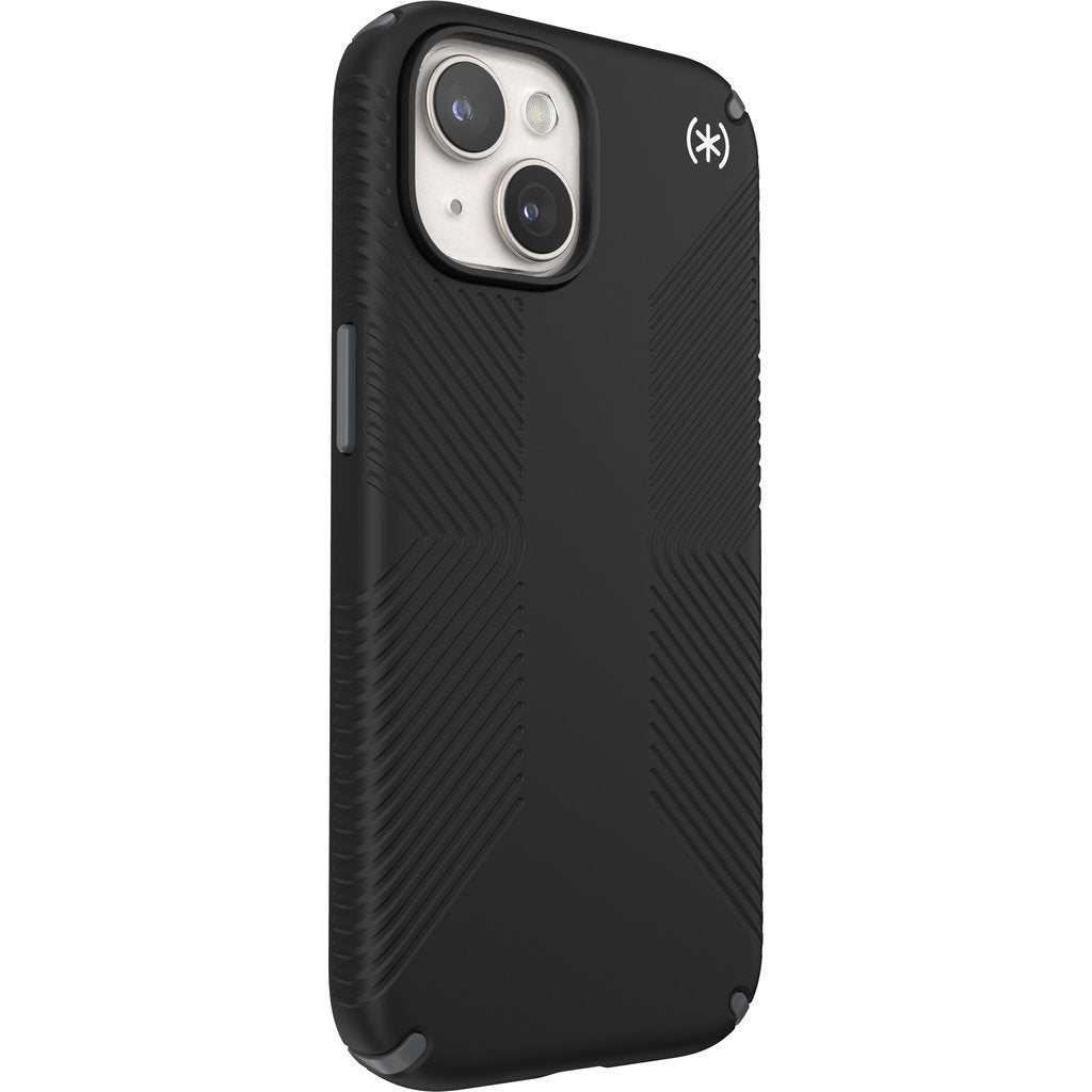 Speck Presidio2 Grip Apple iPhone 15 Black -  with Microban